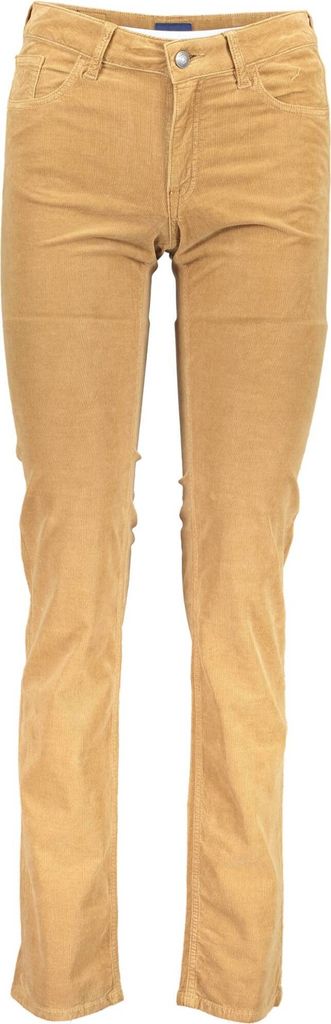 GANT Damen 5-POCKET-HOSE Braun 18034100057_MARRONE_210 : Größe - 26 Größe: 26