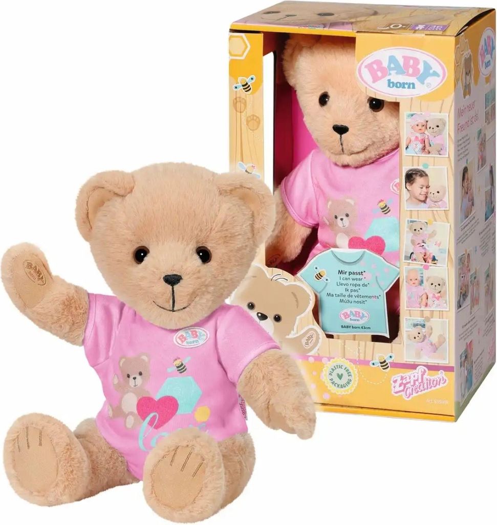 Zapf BABY born Bär pink Produktbild 