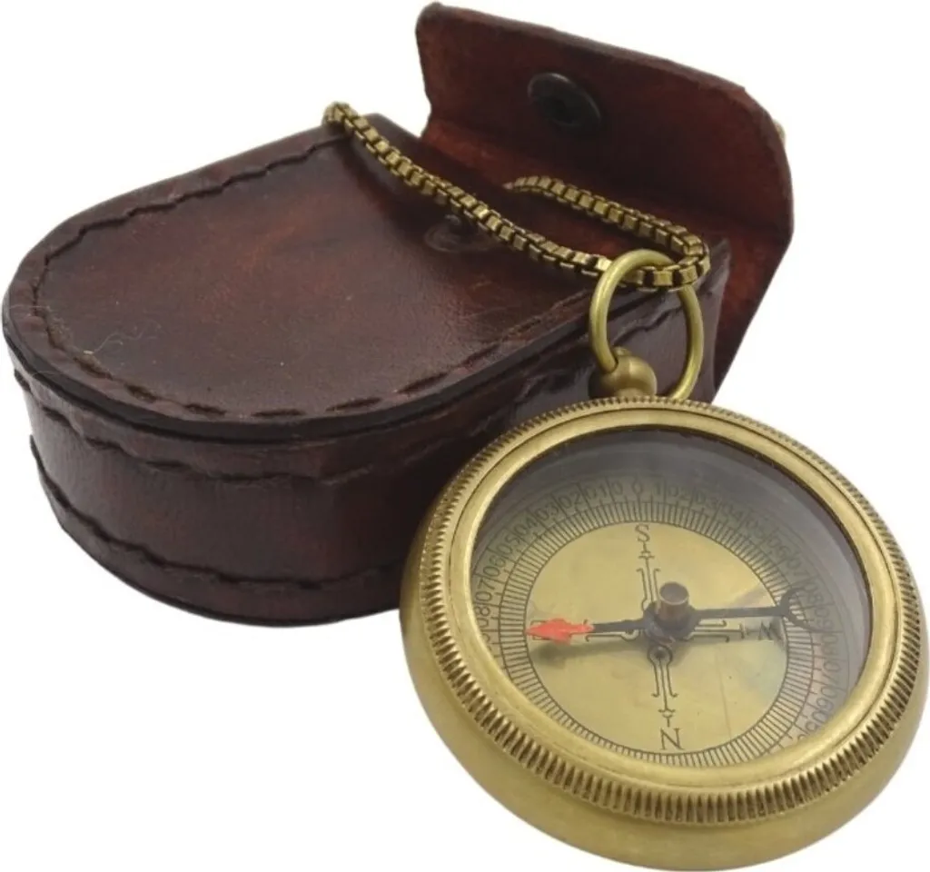 Bussola Madrid Magnificence Com-0470A Ottone e Pelle - Offerta Online