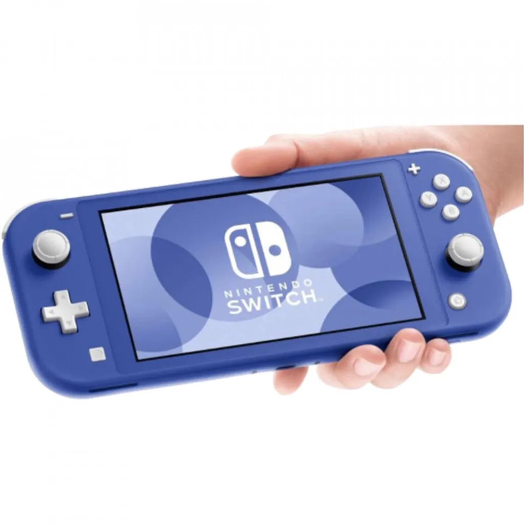 Nintendo Switch Lite Bleu avec écran 5,5 pouces et commandes intégrées - 2