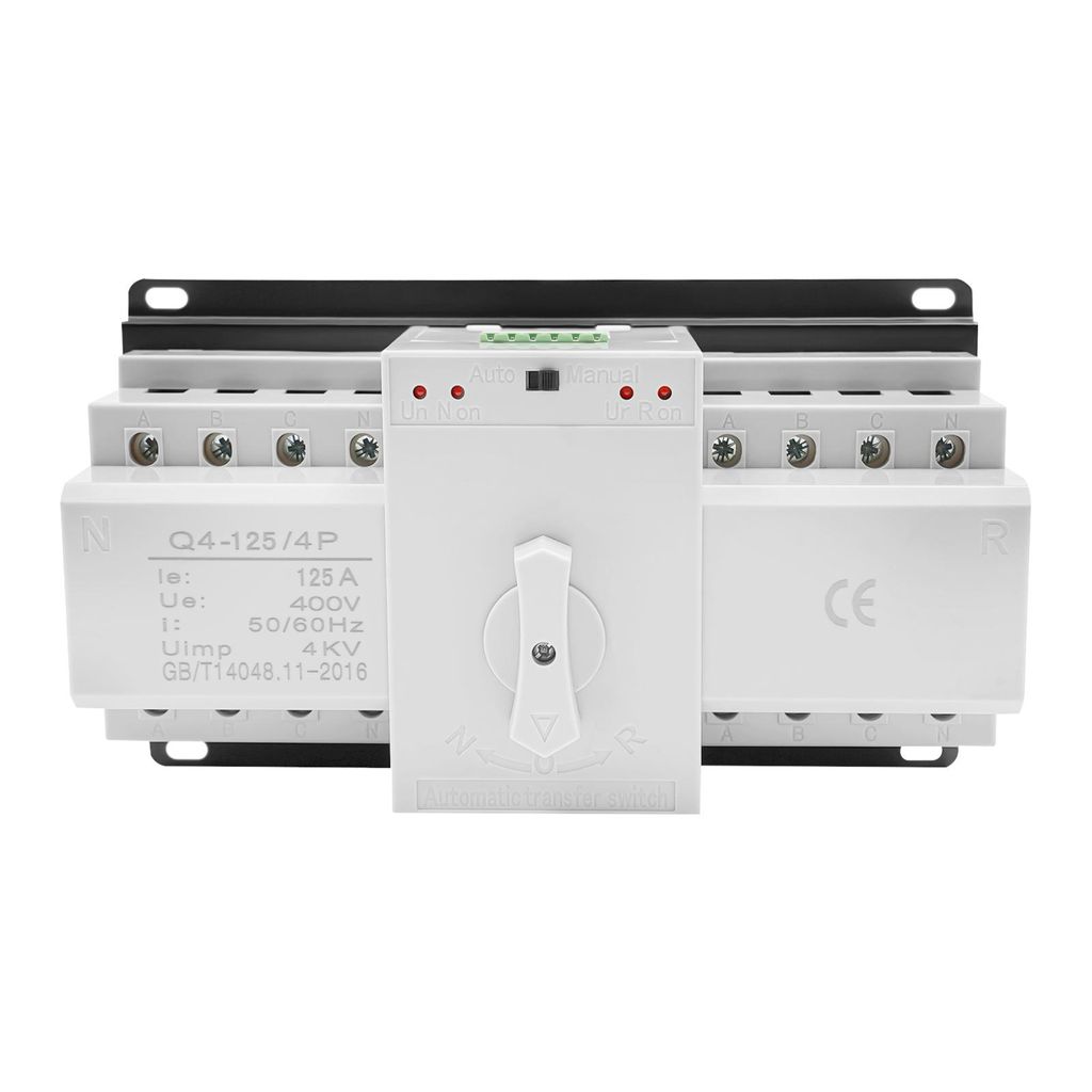 4P 125A AC 400V Automatický přepínač Dvojité napájení Obrázek produktu 