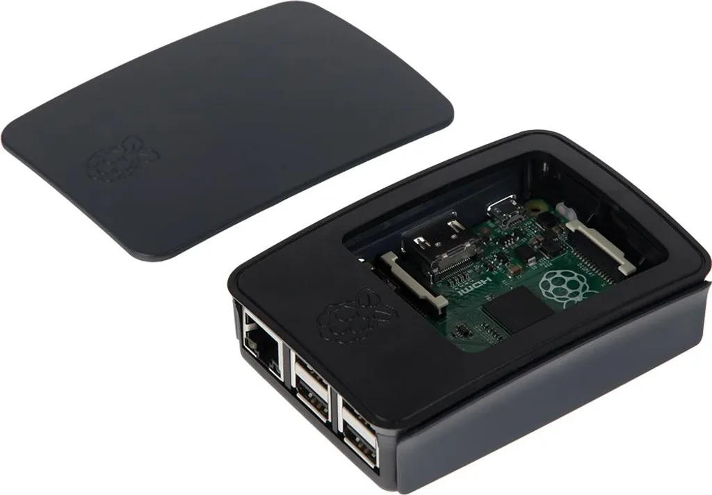 Coque de Protection Noire pour Raspberry Pi 3, 2 et B+ Haute Qualité - 5