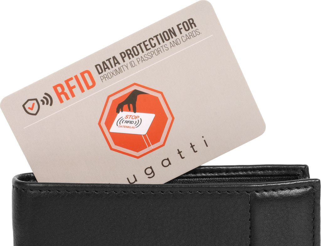 Bugatti Nome RFID Leder Kombibörse Geldbörse Portmonee Produktbild 17