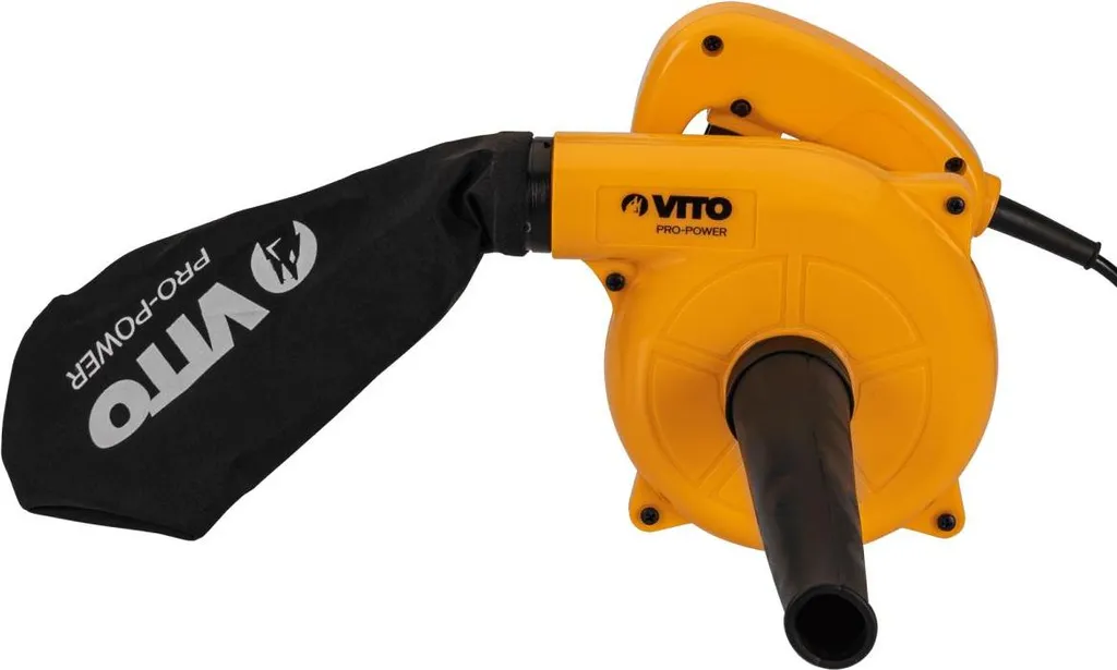 Aspirapolvere soffiatore 600 W Compatto Potente 120 km/h Leggero 1,5 kg VITO - 4