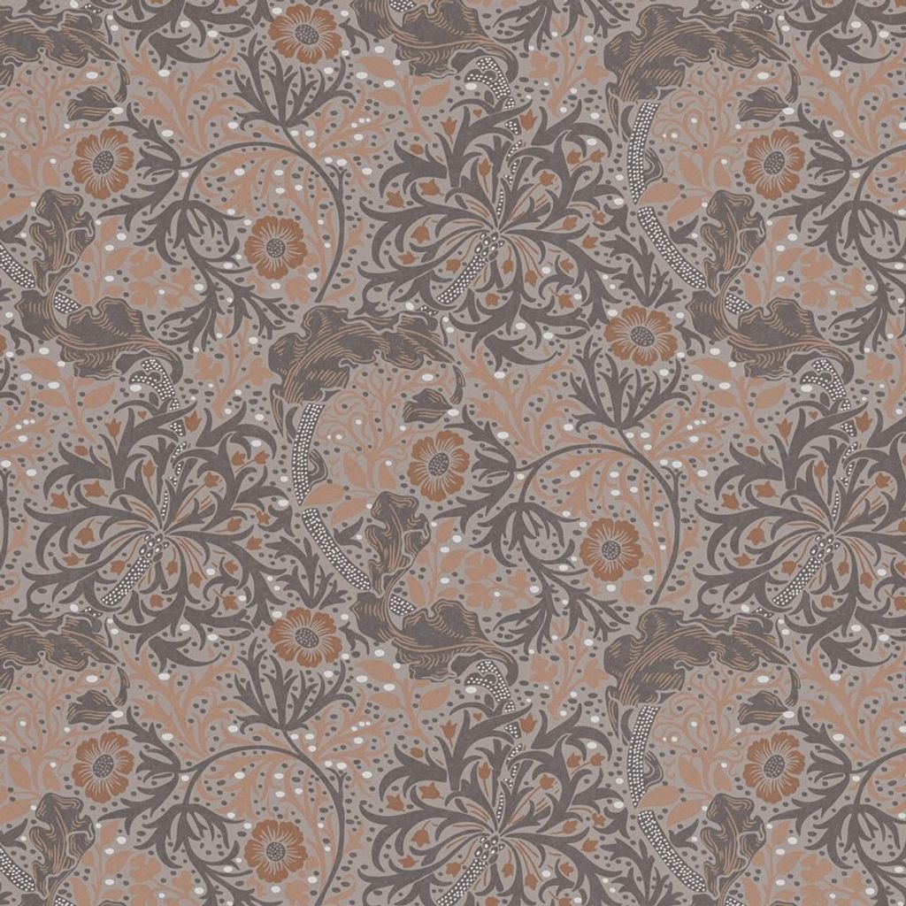 A.S. Creation | Art of Eden | 390593 | Vliestapete | Blumenoptik | 10.05 x 0.53 m | Orange | Wohnzimmer | Flur | Büro | Küche | Wohnräume