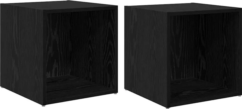 Mobile TV vidaXL Nero Moderno: Design Elegante e Robusto per il Tuo Cinema