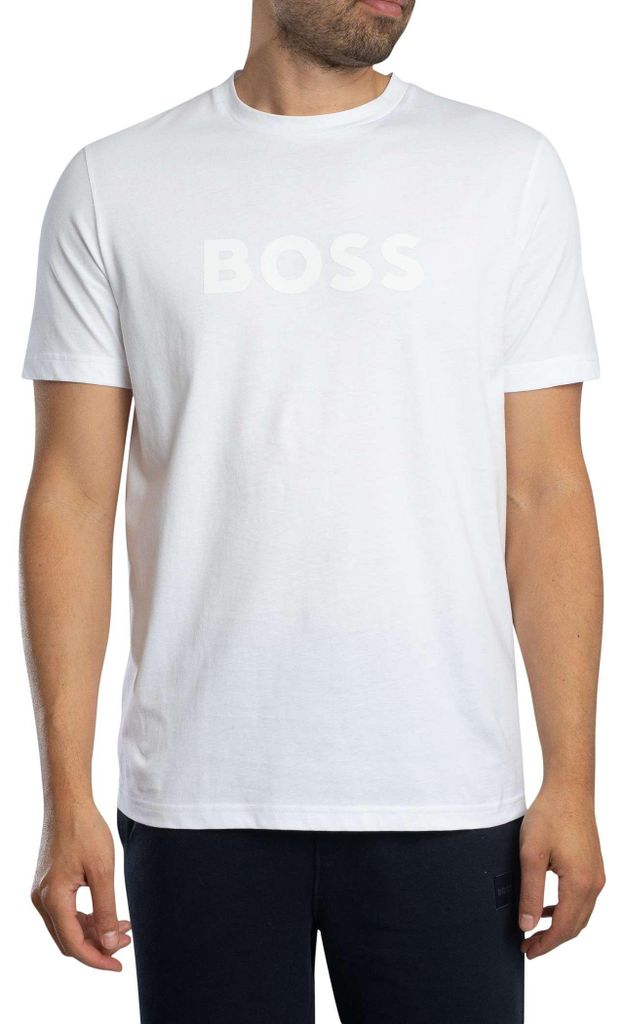 BOSS Te Logo T-Shirt, Weiß 3XL
