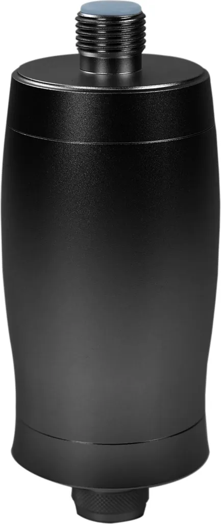 Filtre de Douche Lykke Noir pour Peau Sensible - Adoucisseur d'Eau Efficace