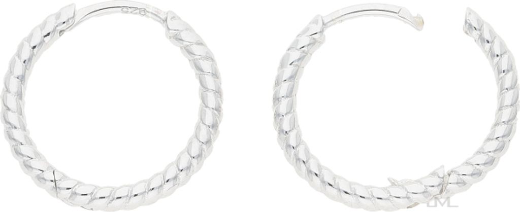 JuwelmaLux Creolen 925 Sterling Silber JL39-06-0711
