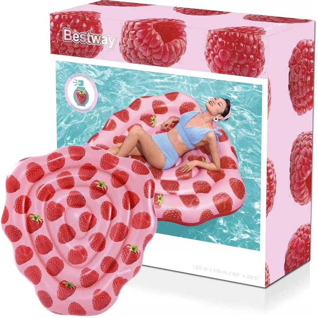 Bestway 43396, Pink, Rot, Schwimmende Matratze, Abbildung, Produktbild 