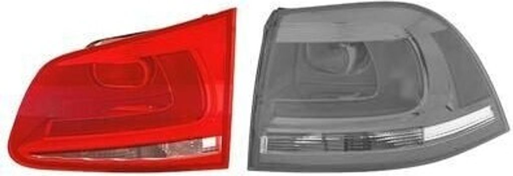 VAN WEZEL 5848934 - OE 7P6945094C Heckleuchte, rechts, innerer Teil für Touareg (7P)