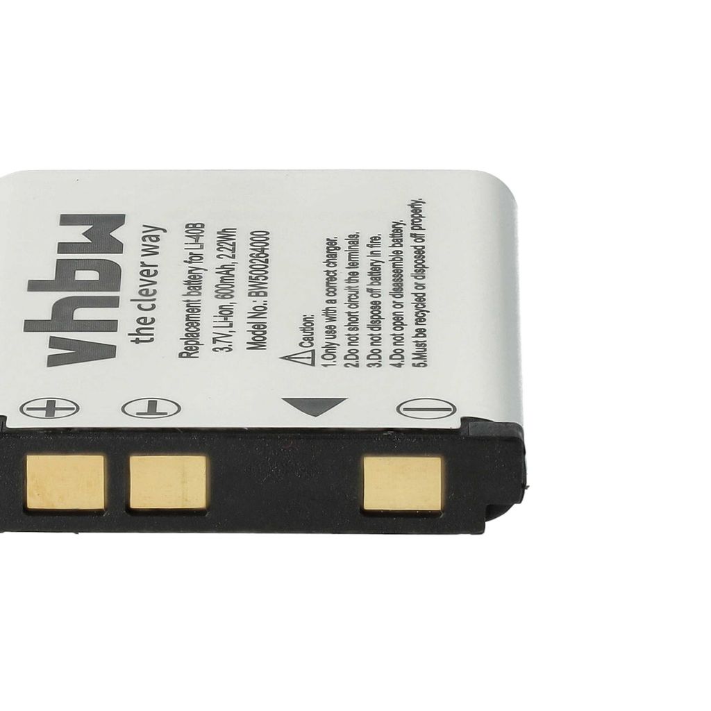 2x Akku Für Aldi Traveler Slimline XS-80 Kamera - 700mAh, 3,7V Li-Ion, Ersetzt NP-45, EN-EL10 Uvm.