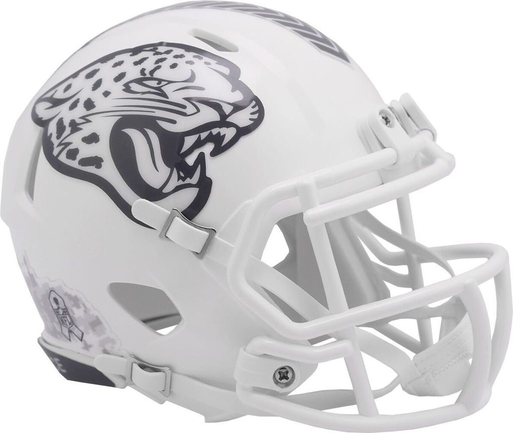 Riddell Speed Mini Football Helm SALUTE Jacksonville Jaguars