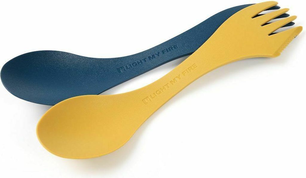 Light My Fire Spork Original Camping Besteckset - Outdoor Besteck to Go - 17cm BPA Frei Plastik Besteck für Unterwegs - Wiederverwendbares Besteck...