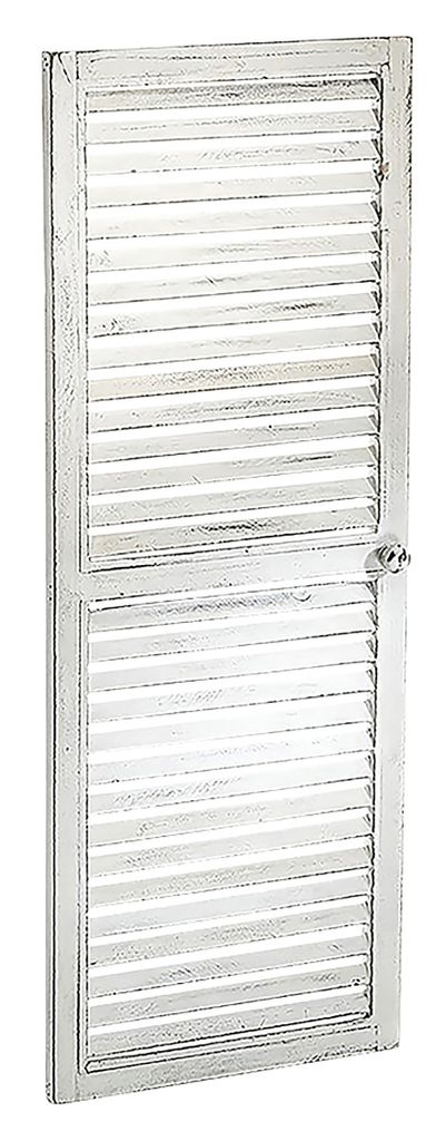 Kobolo Dekoratívne okenicové dvere s lištami - 35x90 cm - Obrázok produktu 