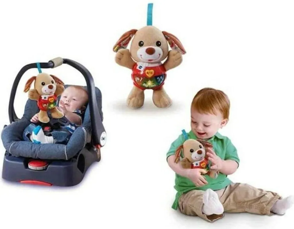 Peluche interactive premier âge VTech avec musiques et sons pour bébé - 7