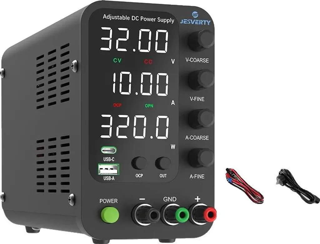 Alimentation DC 30V 10A réglable idéale pour réparation et tests de LED