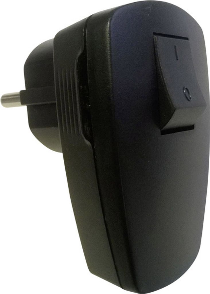 GAO Schuko-Winkelstecker Stecker mit Schalter abschaltbar Produktbild 