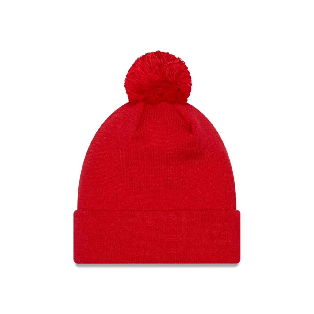 Bonnet à Revers NBA Chicago Bulls New Era Infill en Maille Douce Noir