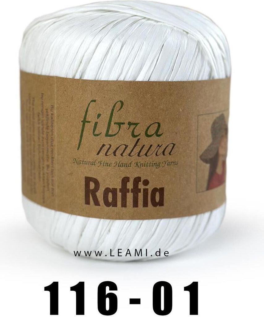 Fibra Natura Raffia (40g/90m) 01 Produktbild 