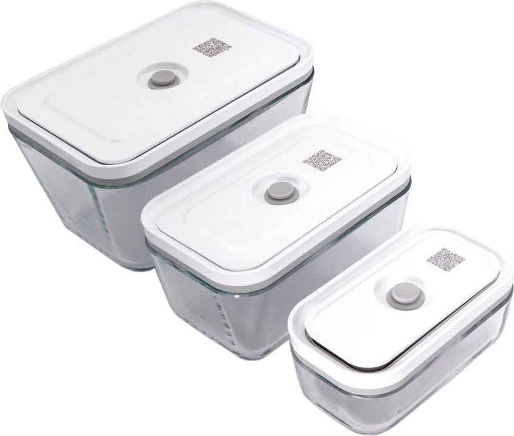 ZWILLING Scatola Sottovuoto In Vetro, Rettangolare, Taglia L, Per Alimenti