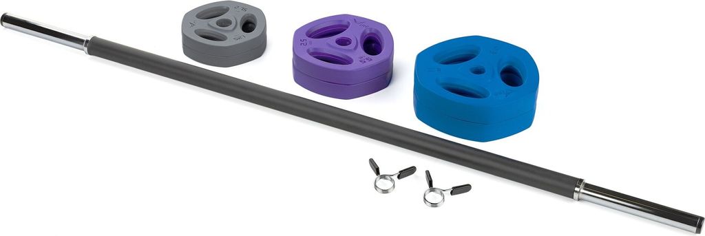 Gymtek® Body Pump Bar 20 kg, nastavitelná tyč na činky, tyč Obrázek produktu 10