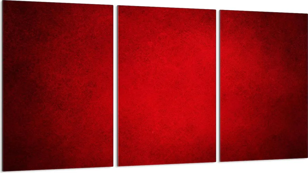 Piastre copri fornello 3 pezzi 30x52 Vetro copri piano cottura in ceramica, rosso