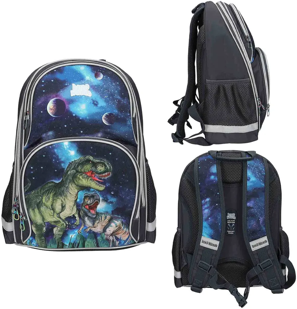 Sac à dos Dino World GALAXY Lumineux avec Dossier Rembourré Confort