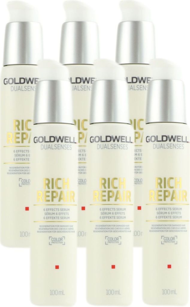 Goldwell Rich Repair 6 x 100 ml Serum 6 Effekte für Produktbild 
