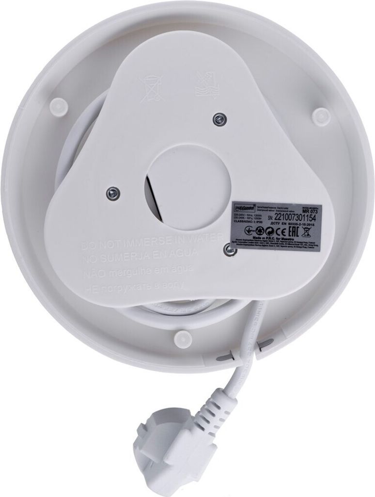 Maestro Mr073 1.2l 1200w Wasserkocher Durchsichtig  Produktbild 6