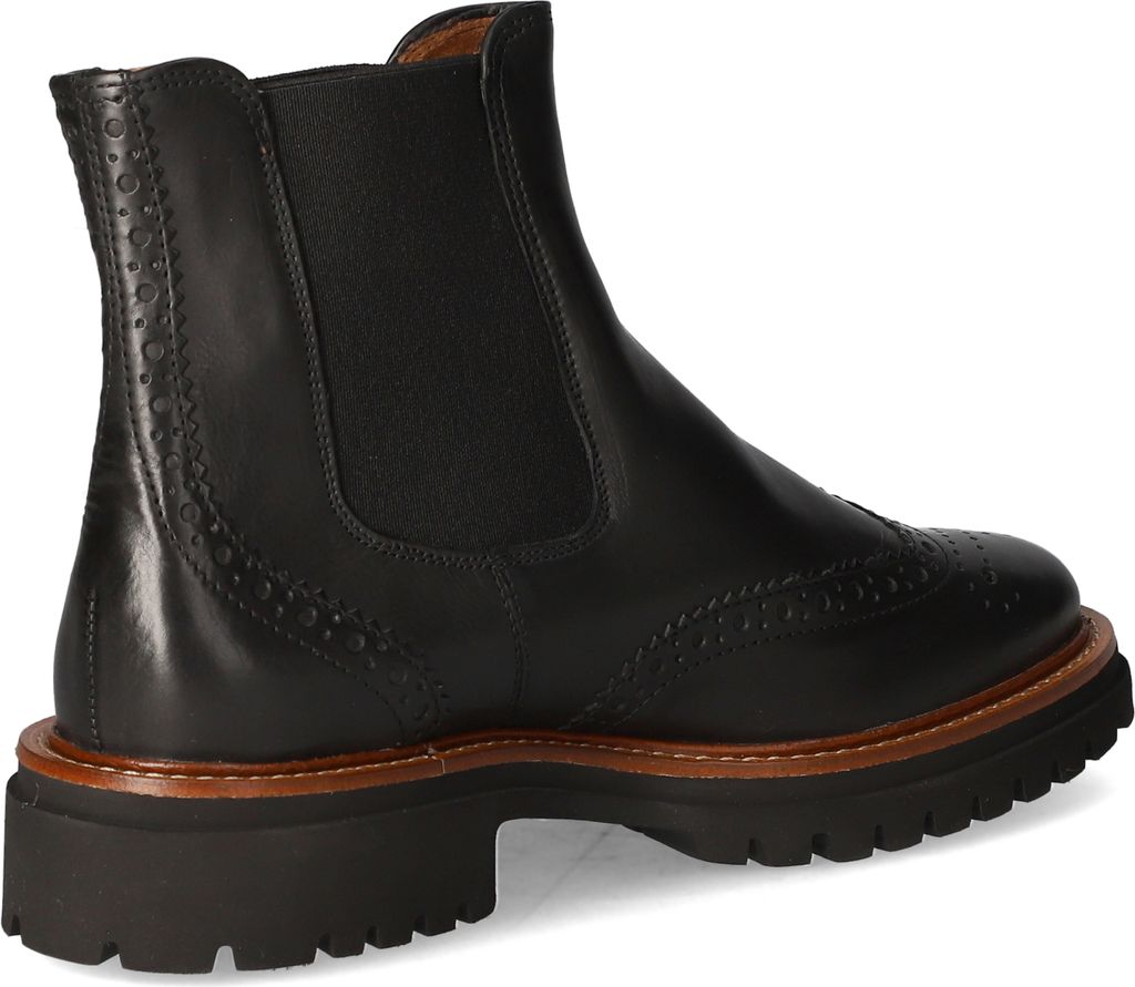 Paul Green Chelsea Stiefelette - Schwarz Glattleder Größe: Produktbild 10