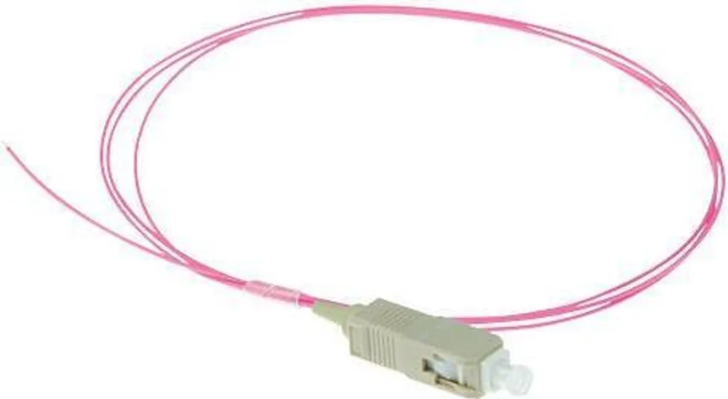 Câble Amorce Fibre Optique SC 1m OM4 Violet LSZH ACT RL8795 Premium