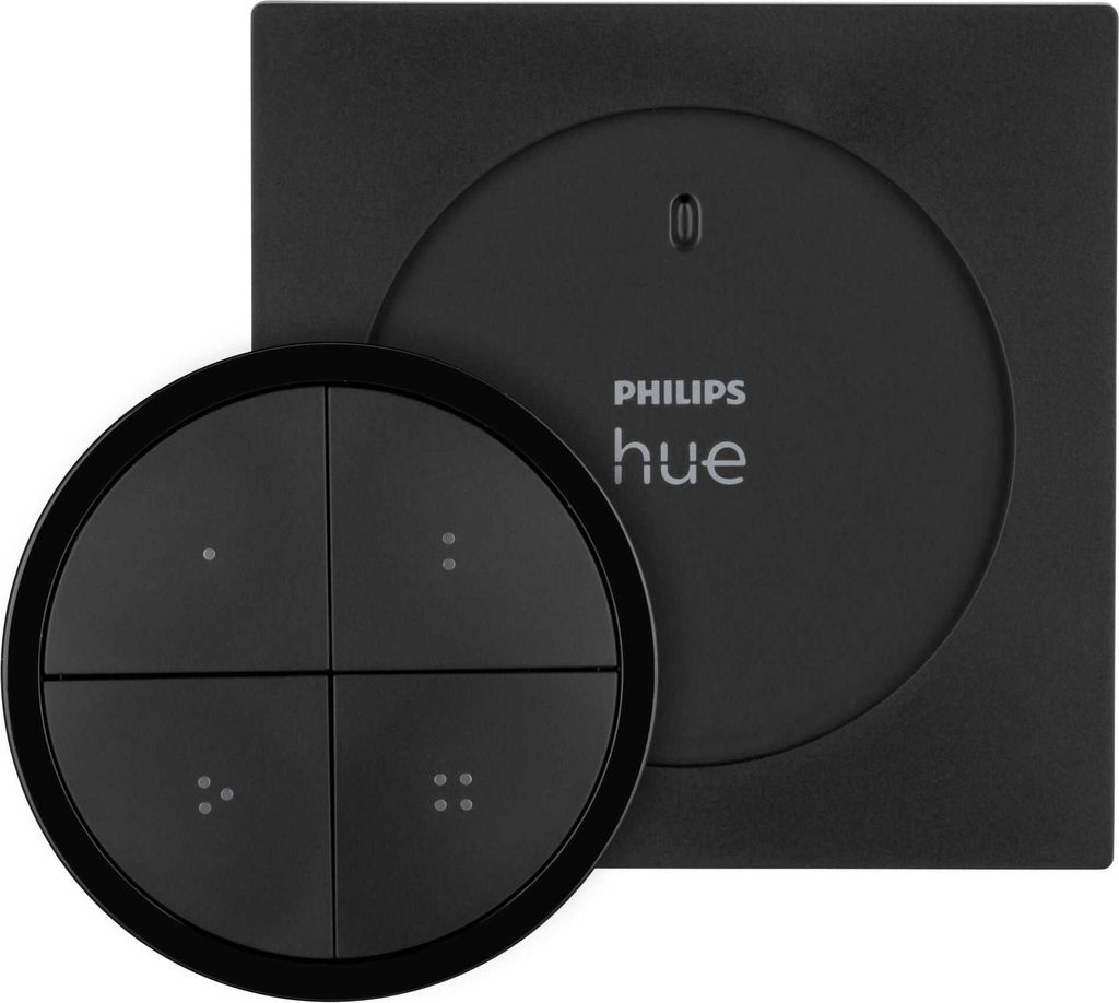Philips Hue Tap Dial kabelloser Schalter schwarz Produktbild 