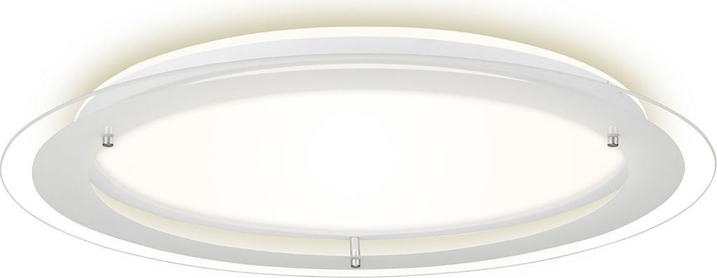 BRILONER Deckenleuchte ultraflach 1xLED 18W weiß rund Produktbild 