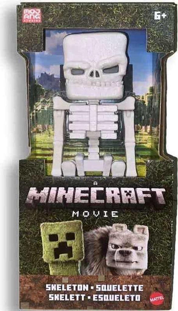 Minecraft SKELETON Figur 25 cm aus dem Film Mattel JFR65 Produktbild 
