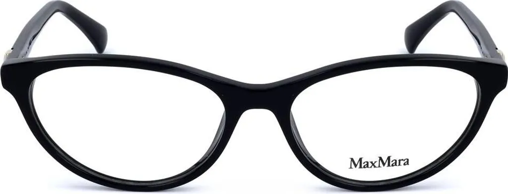 Monture Max Mara MM5025-001 Noire - Lunettes Acétate Taille 54