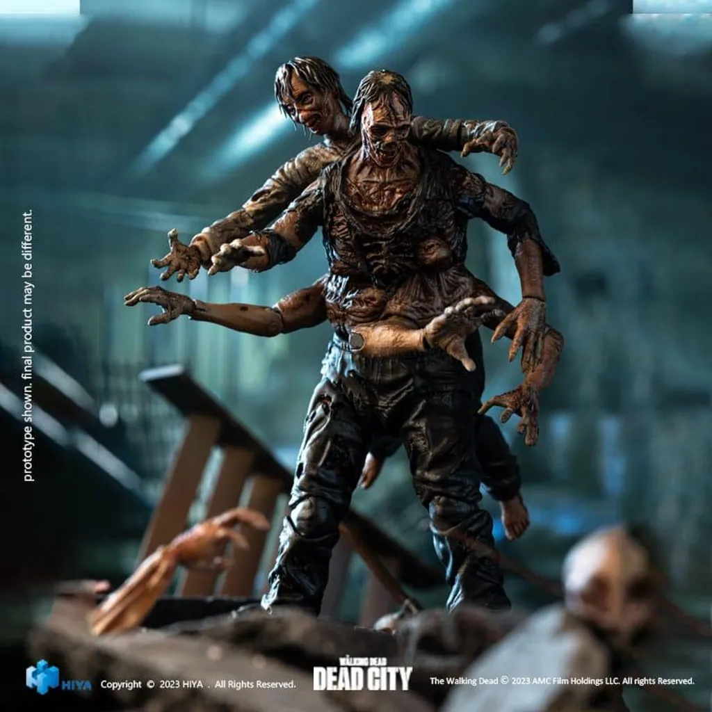 Figurine Exquisite Mini Walker King Dead City 1/18 hyper détaillée - 10