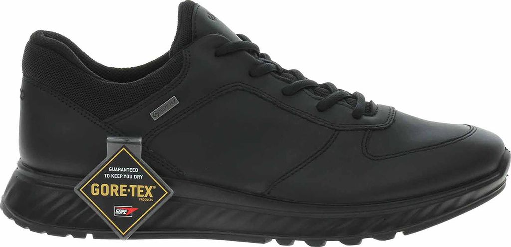 Ecco EXOSTRIDE Herrenschuhe - sportliche Halbschuhe - Schnürschuhe schwarz