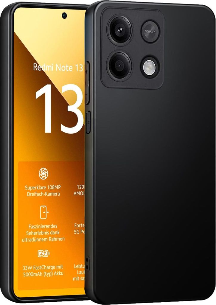 Silikonowe etui na telefon komórkowy Xiaomi Redmi Note 13 Zdjęcie produktu 