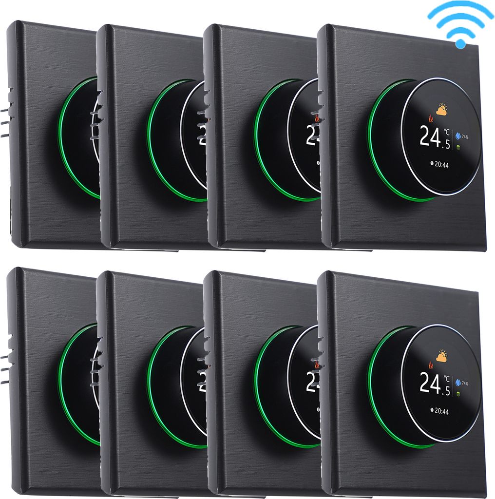8X WiFi Smart Thermostat 5A Raumthermostat Produktbild 