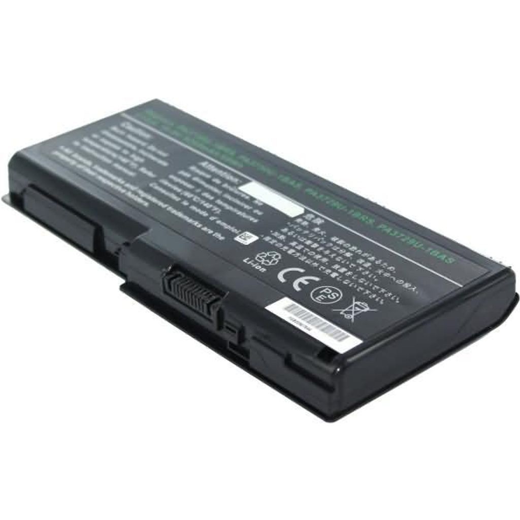 Akku für Toshiba Satellite P500 Li-Ion 10,8 Volt 8800 mAh schwarz.