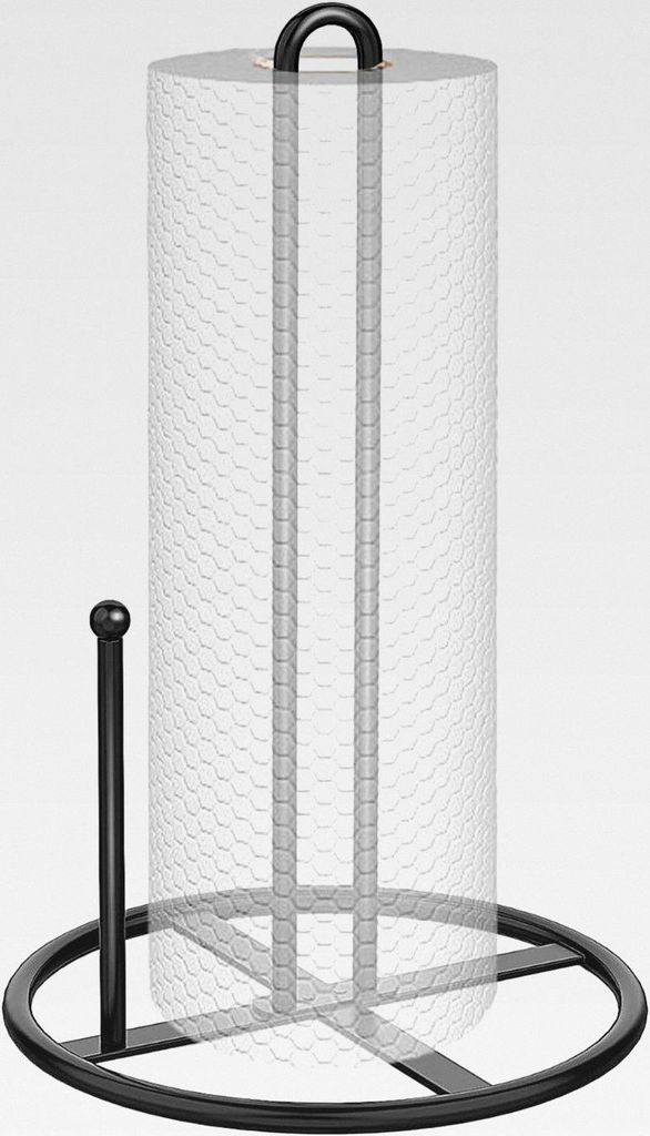 Küchenpapierhalter,Stehender Organizer für Taschentücher,Eisen Küchenrollenhalter Mit Rutschfester Gewichteter Basis - Für die Organisation im...