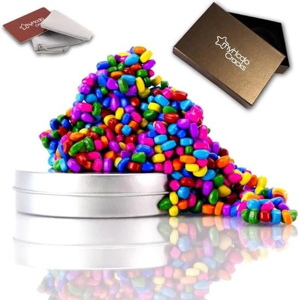 Kit créatif de perles aimantées en 8 couleurs pour loisirs créatifs