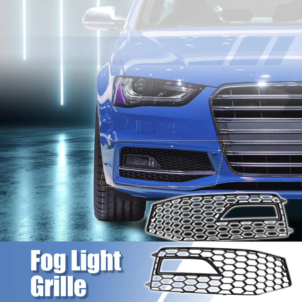 Caches antibrouillard Audi A4 B8.5 grilles pare-chocs ABS haute qualité