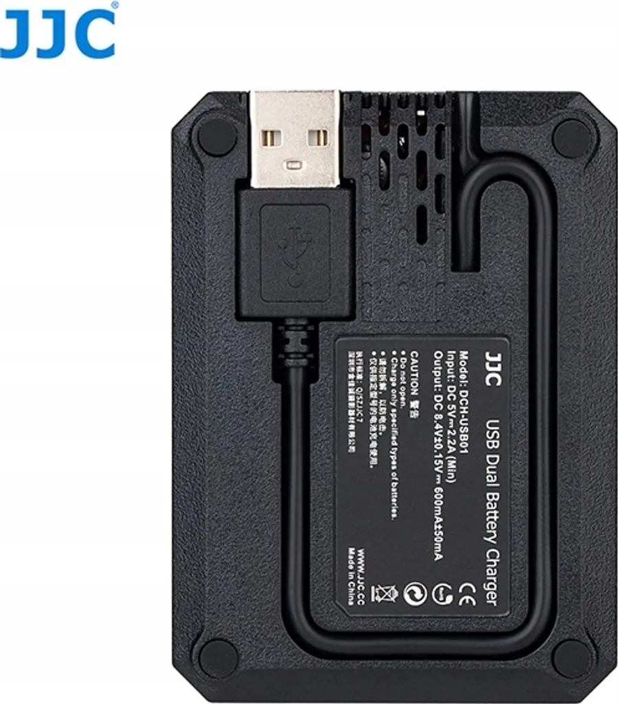 Chargeur de voyage double USB pour Olympus BLH-1 : Idéal nomade - 8