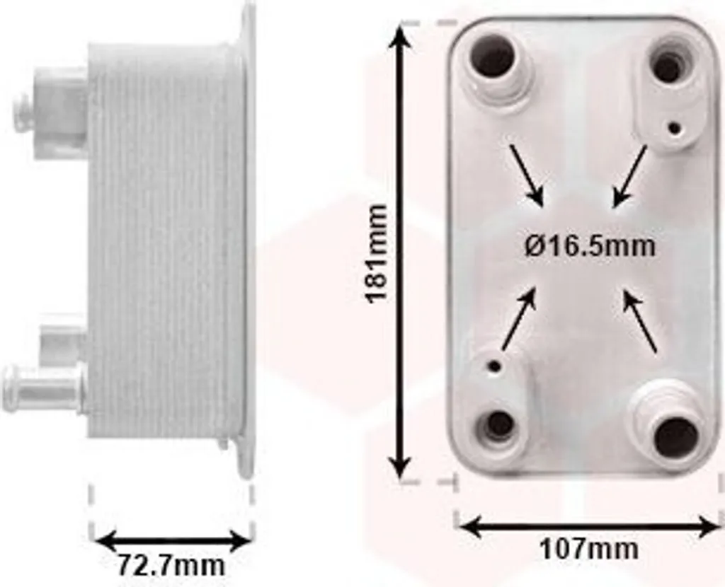 Refroidisseur d'huile de transmission Audi A8 : remplacez votre pièce 4E