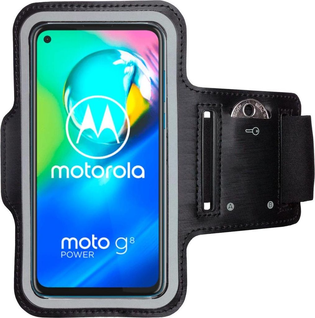 Sportarmband für Motorola Moto G8 Power Handy Fitness Hülle Armband Laufhülle