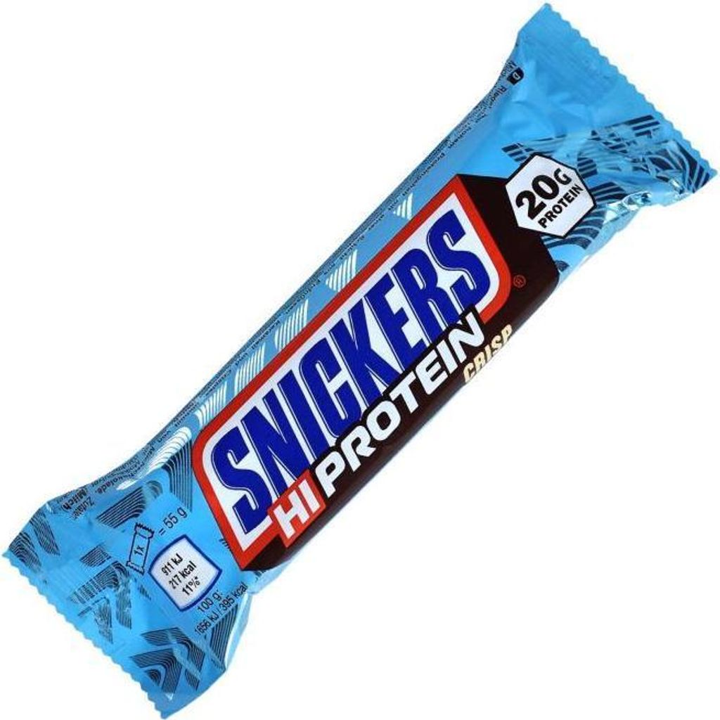 Snickers Hi Protein Crisp 55g Produktbild 