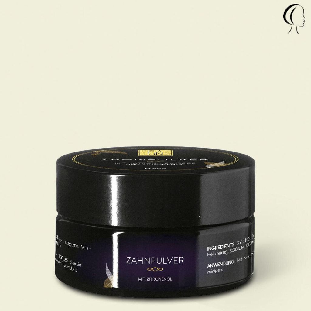 Zahnpulver mit Zitronenöl - 45g