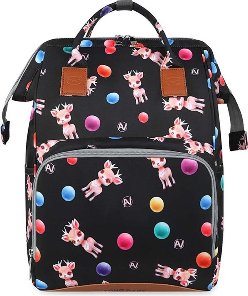 INF Multifunktionaler Mommy Rucksack mit Großem Fassungsvermögen - Wickeltasche